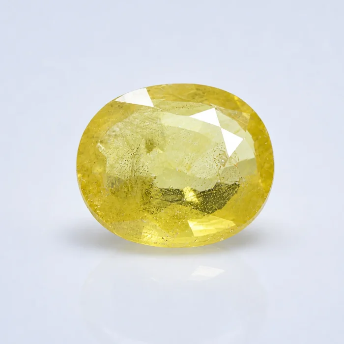 Natural Yellow Sapphire (Pukhraj) – 3.85 cts