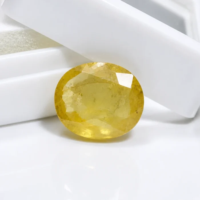 Natural Yellow Sapphire (Pukhraj) – 3.85 cts