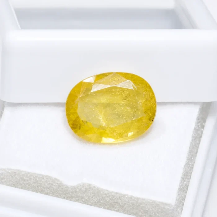 Natural Yellow Sapphire (Pukhraj) – 4.13 cts