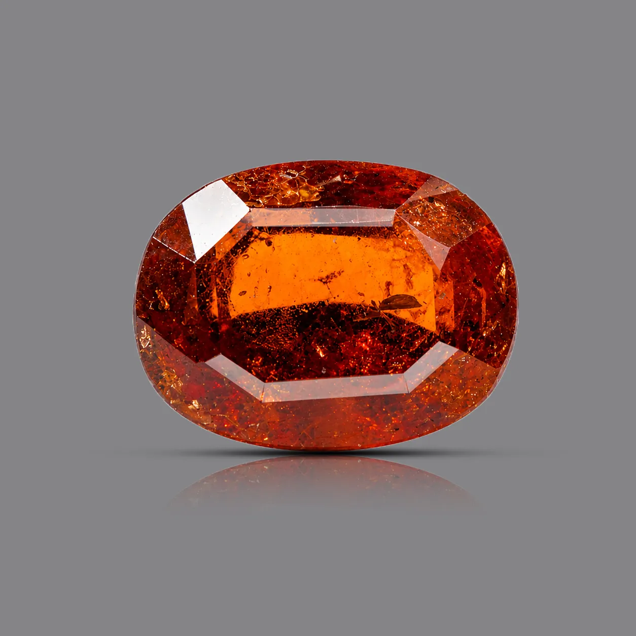 Natural Hessonite Garnet (Gomed)