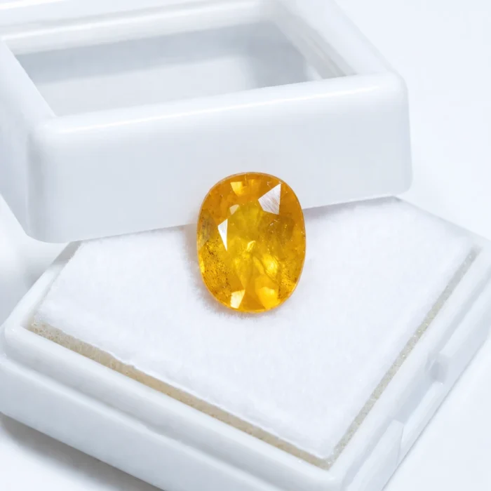 Natural Yellow Sapphire (Pukhraj) – 5.08 cts