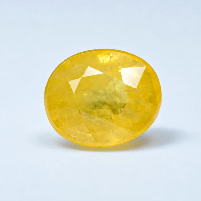 Natural Yellow Sapphire (Pukhraj) – 4.10 cts