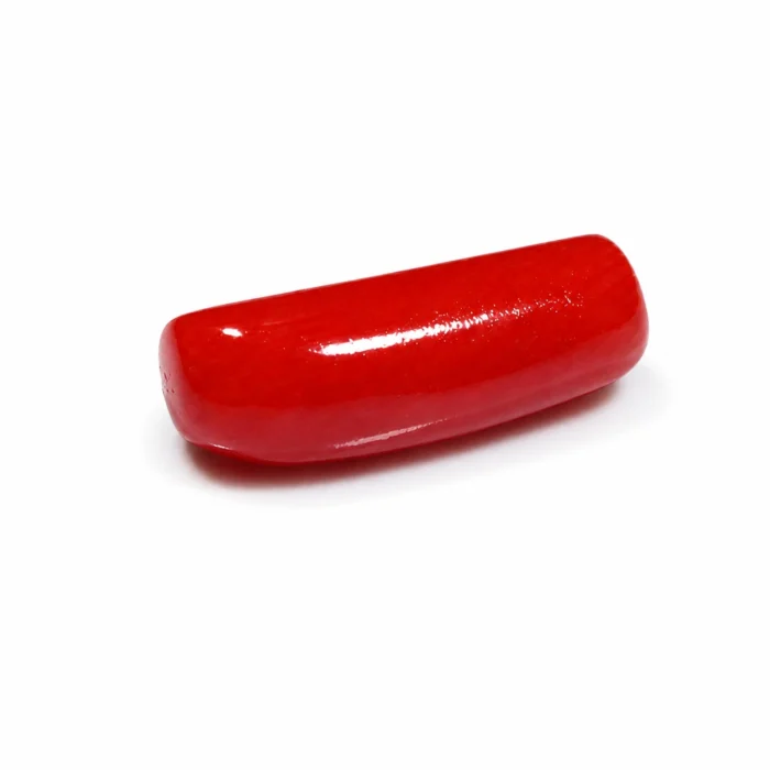 Natural 6.74 Ct Red Coral (Moonga) | GIL Lab Certified