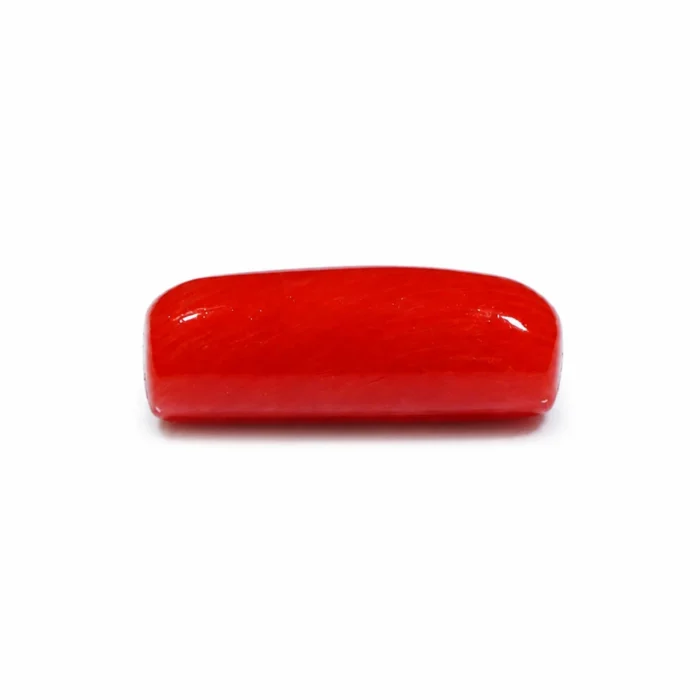 6.74 Carat red coral gemstone