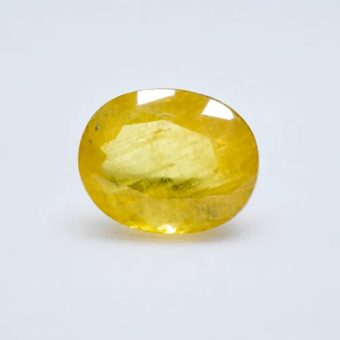 Natural Yellow Sapphire (Pukhraj) – 4.60 cts