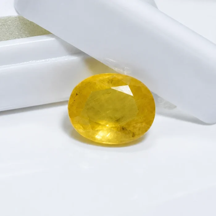 Natural Yellow Sapphire (Pukhraj) – 4.60 cts