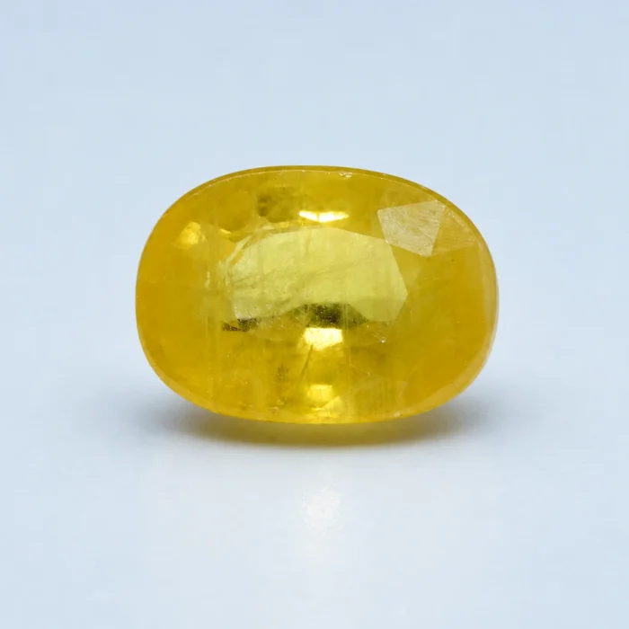 Natural Yellow Sapphire (Pukhraj) – 3.52 cts