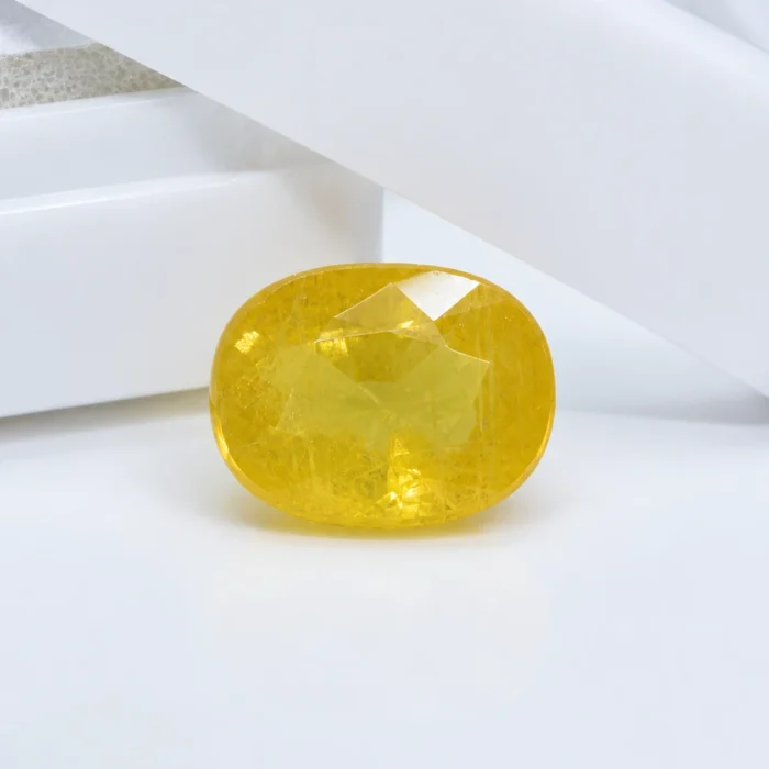 Natural Yellow Sapphire (Pukhraj) – 3.52 cts
