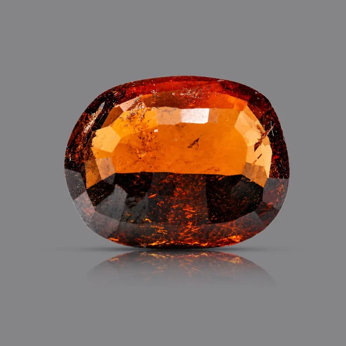 Natural Hessonite Garnet (Gomed)- 6.58 cts
