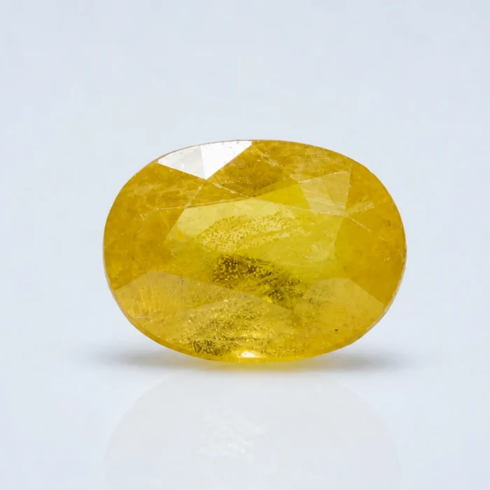 Natural Yellow Sapphire (Pukhraj) – 3.78 cts