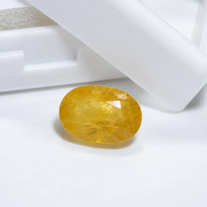 Natural Yellow Sapphire (Pukhraj) – 3.78 cts