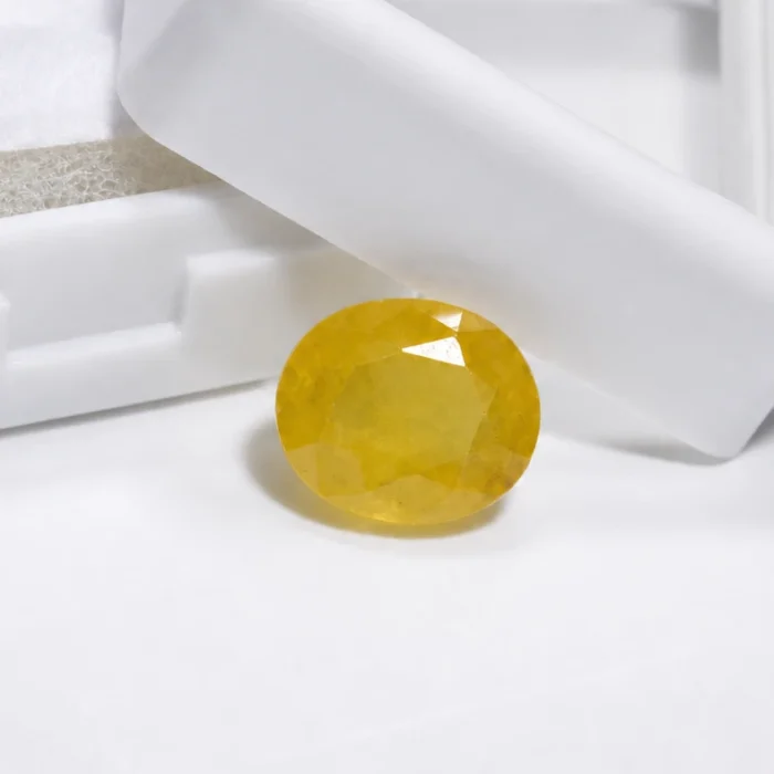 Natural Yellow Sapphire (Pukhraj) – 4.96 cts