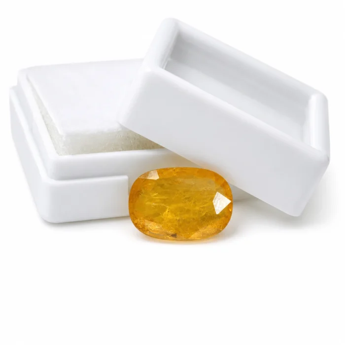 Natural Yellow Sapphire (Pukhraj) – 6.05 carat