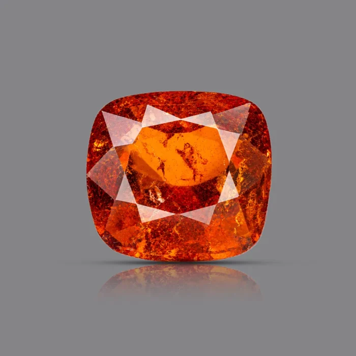 Natural Hessonite Garnet (Gomed)-5.88  ct