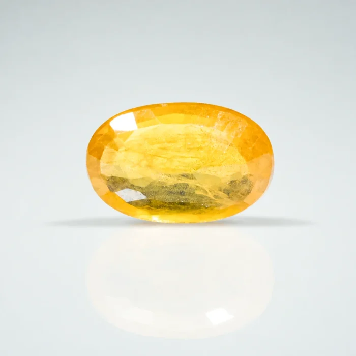 Natural Yellow Sapphire (Pukhraj)-  4.25 cts