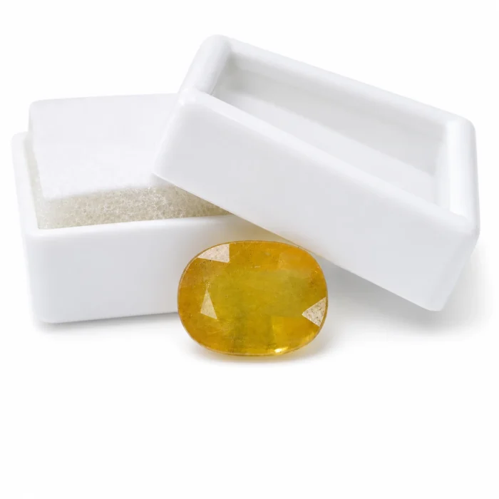 Natural Yellow Sapphire (Pukhraj) – 4.15 carat