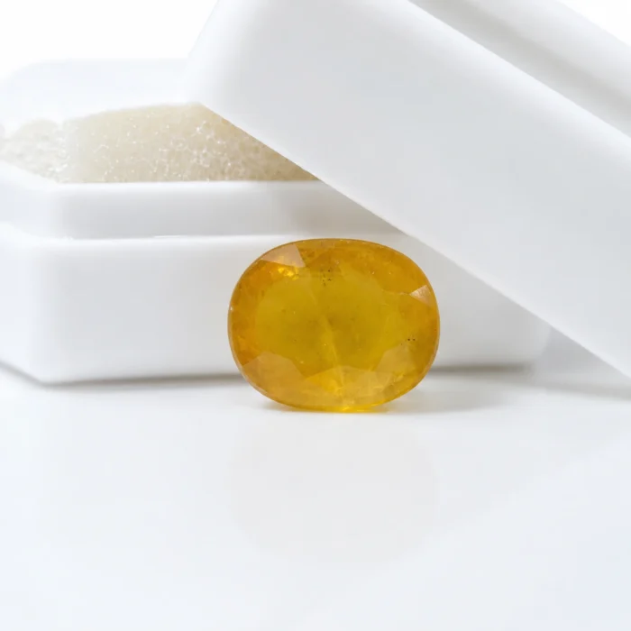 Natural Yellow Sapphire (Pukhraj) – 3.30 carat