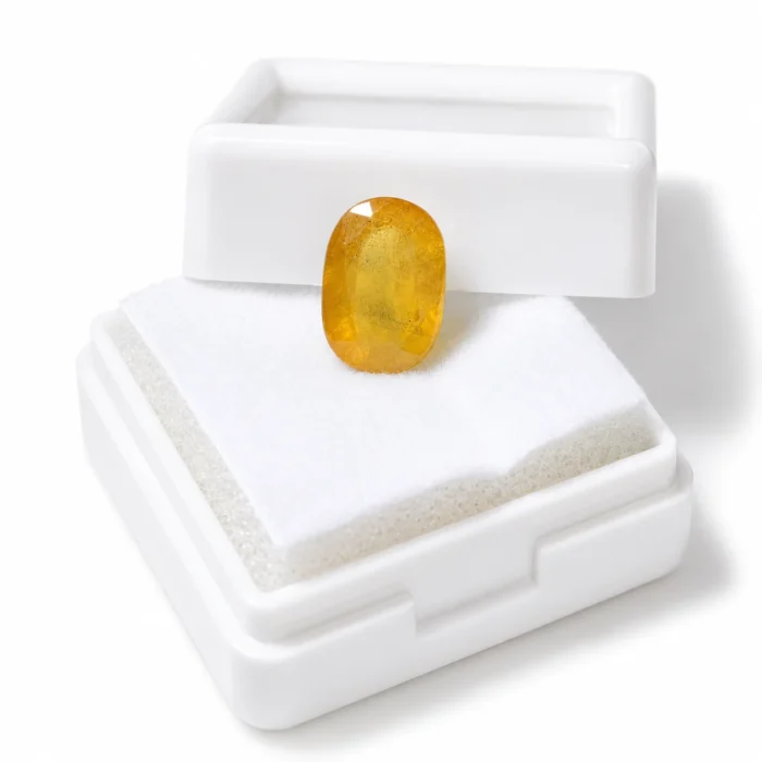 Natural Yellow Sapphire (Pukhraj) – 4.20 carat
