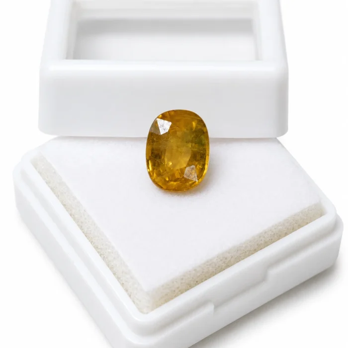 Natural Yellow Sapphire (Pukhraj) – 3.55 carat