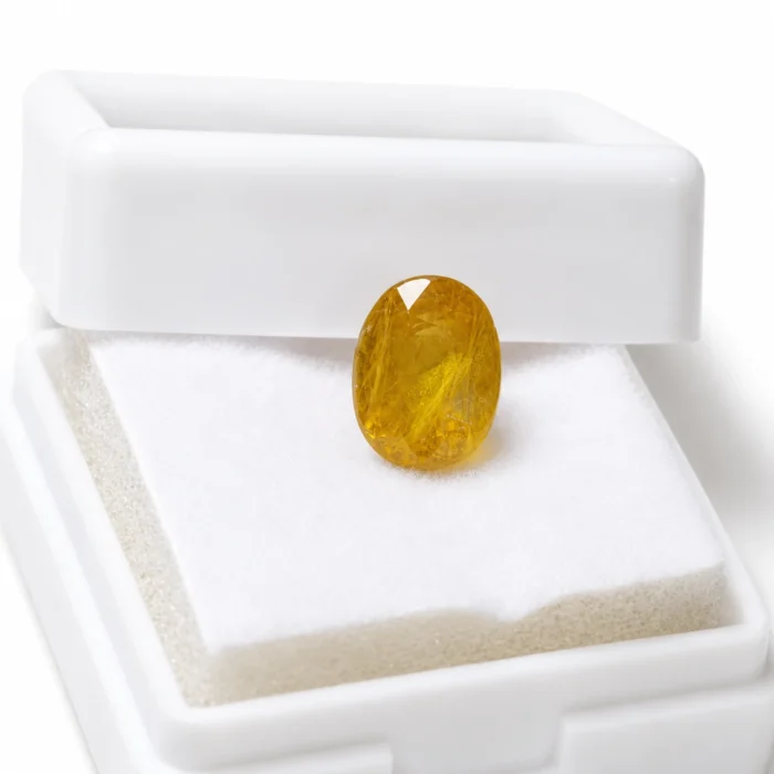 Natural Yellow Sapphire (Pukhraj) – 3.30 carat