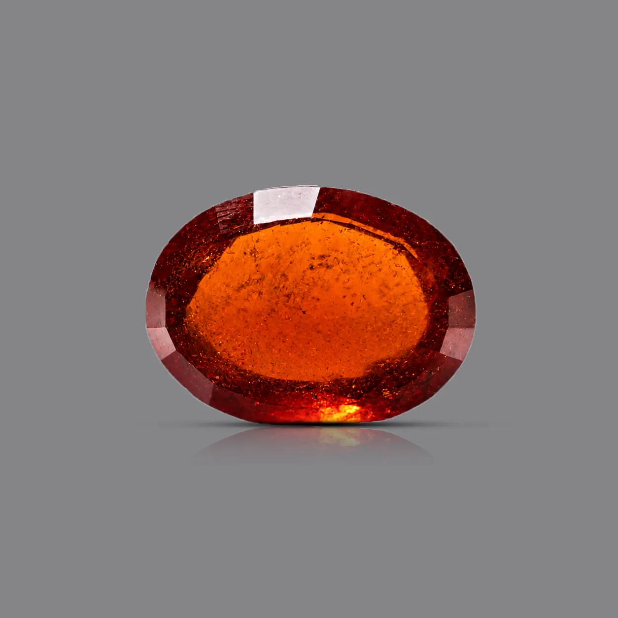 Gomed Gemstone 9.70 Ct backside