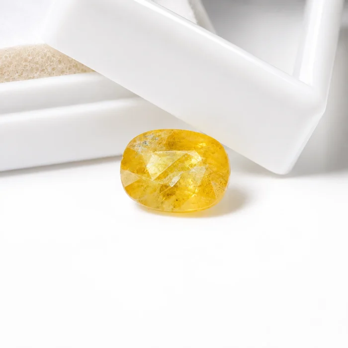 Natural Yellow Sapphire (Pukhraj) – 3.85 carat