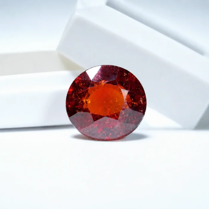 Natural Hessonite Garnet (Gomed)- 10.40 carat