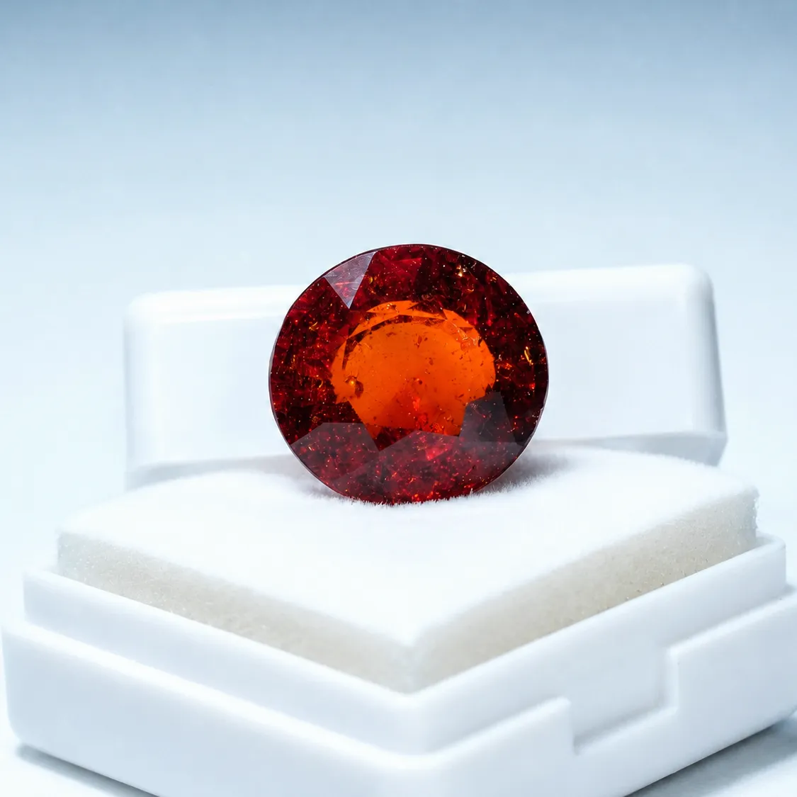 Hessonite Garnet Gemstone 10.40 Ct Secondary