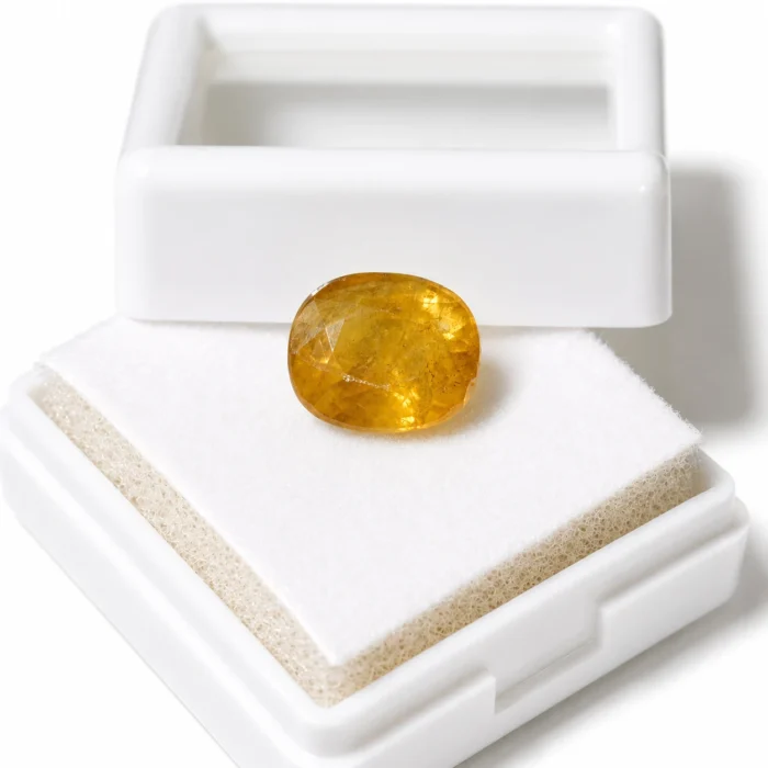 Natural Yellow Sapphire (Pukhraj) – 4.90 carat