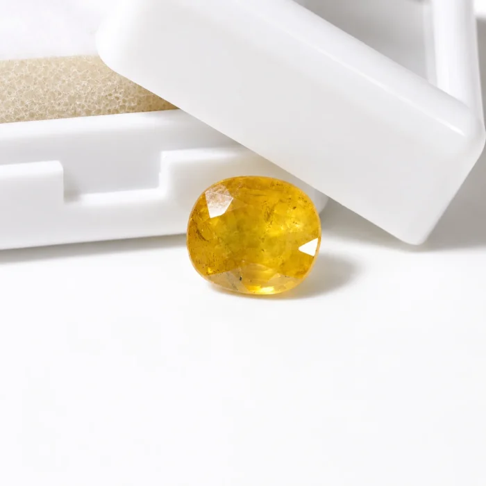 Natural Yellow Sapphire (Pukhraj) – 3.90 carat