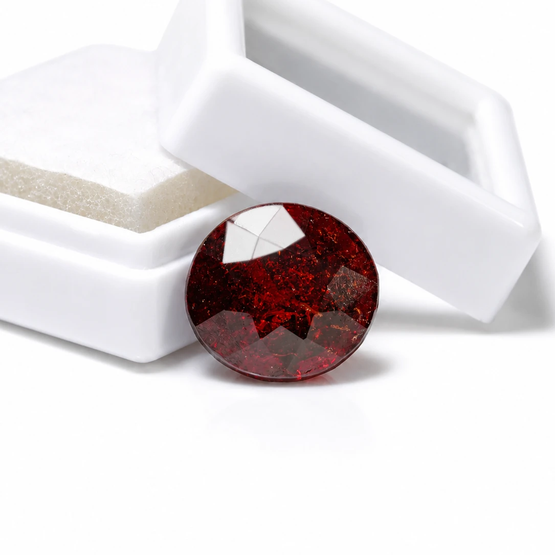 Natural Garnet Stone 12.55 ct secondary