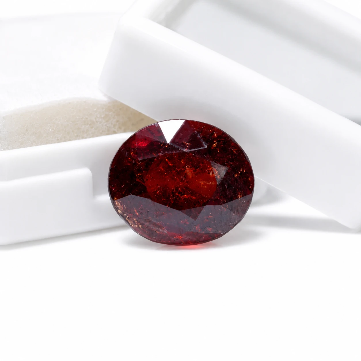 Natural Garnet Stone 10.75 ct secondary