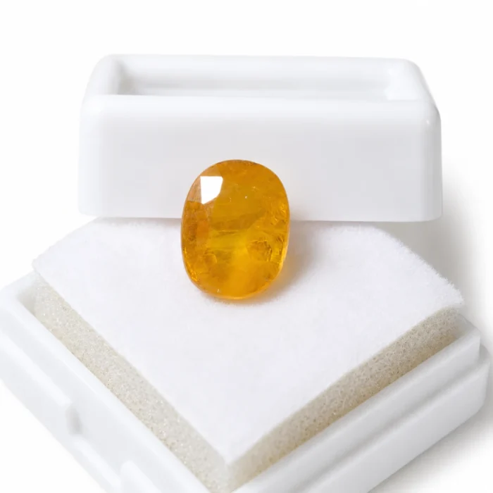 Natural Yellow Sapphire (Pukhraj) – 3.90 carat