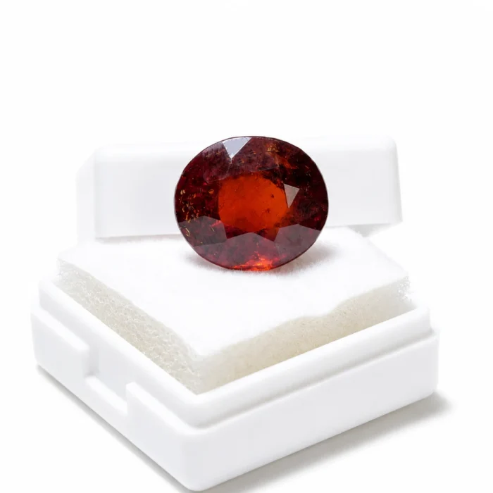 Natural Hessonite Garnet (Gomed)- 12.10 carat