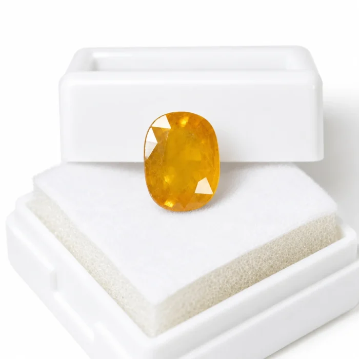 Natural Yellow Sapphire (Pukhraj) – 4.25 carat