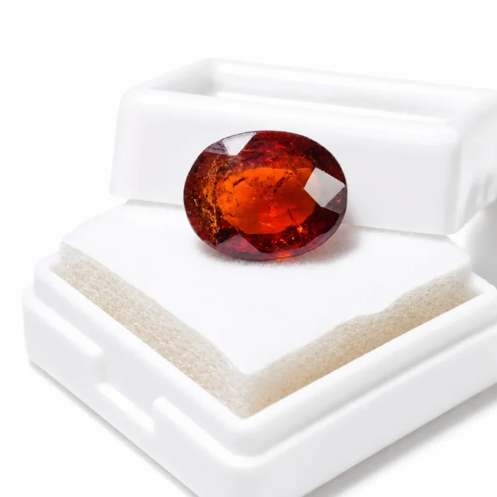 Natural Hessonite Garnet (Gomed)- 7.60 carat