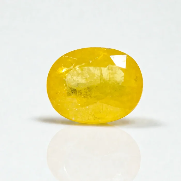 Natural Yellow Sapphire (Pukhraj) – 5.03 cts