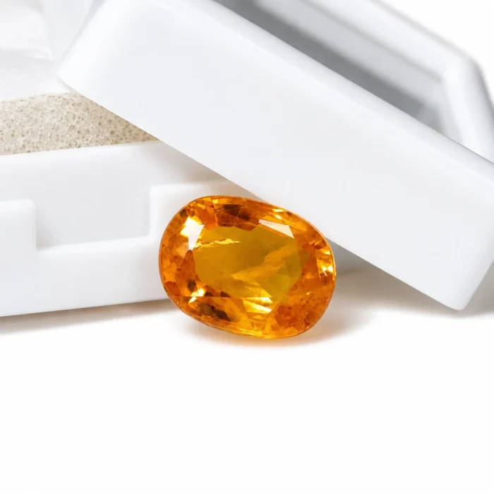 Natural Yellow Sapphire (Pukhraj) – 3.70 carat