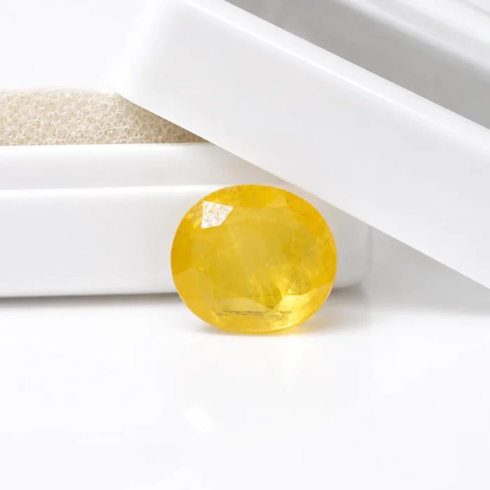 Natural Yellow Sapphire (Pukhraj) – 4.35 carat