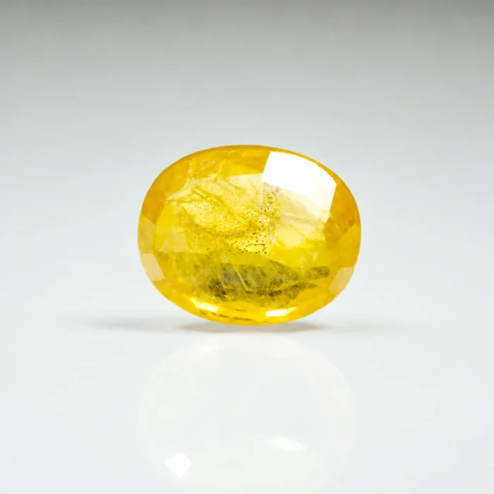 Natural Yellow Sapphire (Pukhraj) – 4.22 cts