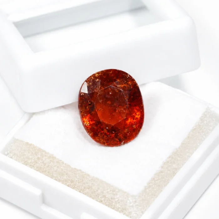 Natural Hessonite Garnet (Gomed)- 7.24 cts
