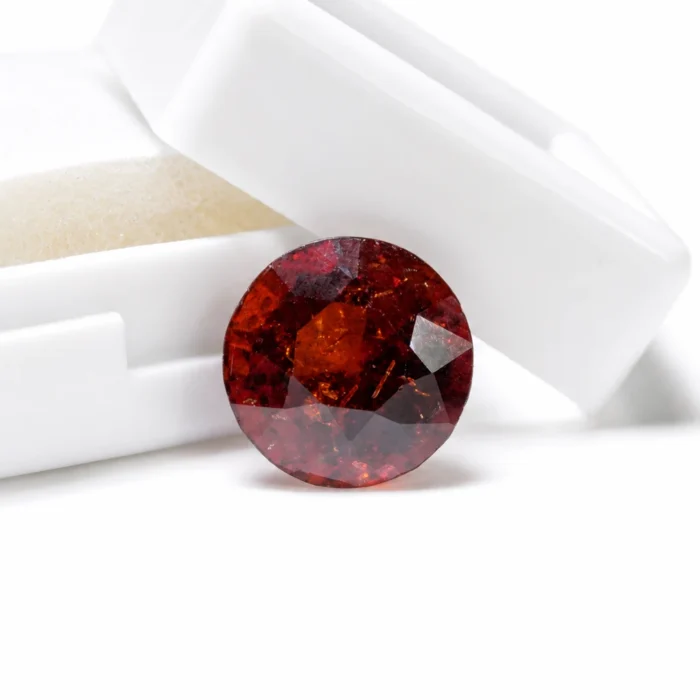 Natural Hessonite Garnet (Gomed)- 7.30 carat