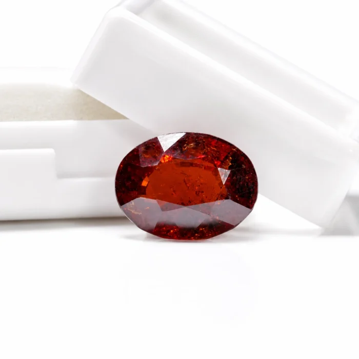 Natural Hessonite Garnet (Gomed)- 8.65 carat
