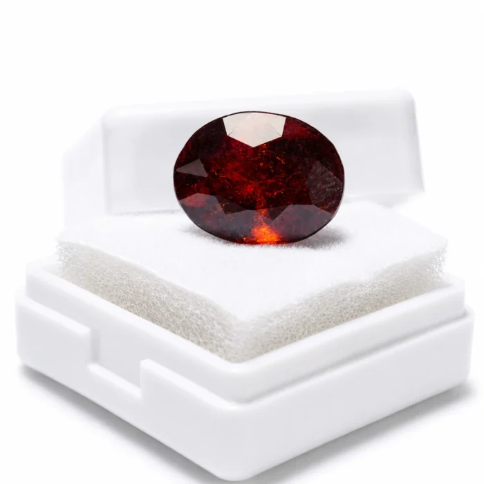 Natural Hessonite Garnet (Gomed)- 9.70 carat