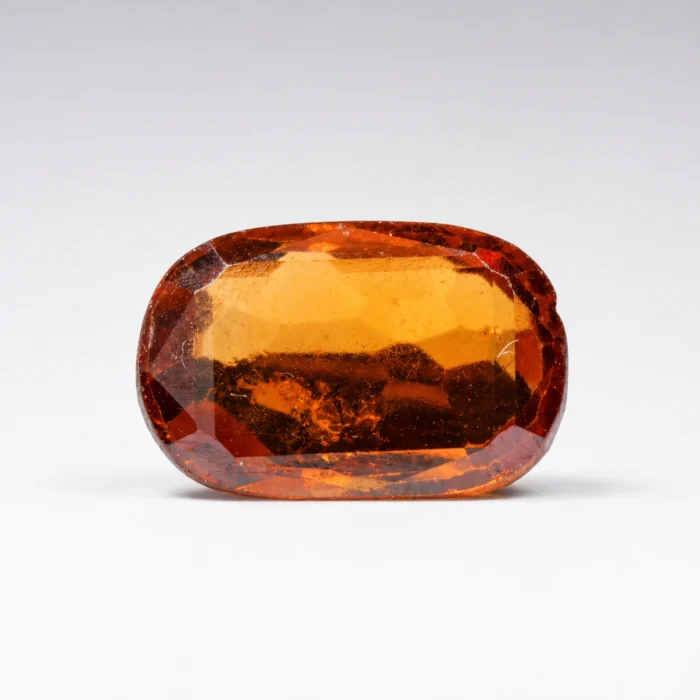 Natural Hessonite Garnet (Gomed)- 6.96 ct