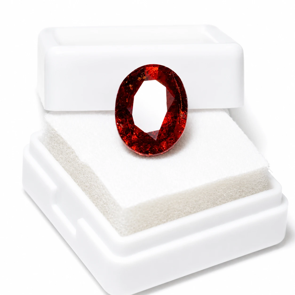 Natural Hessonite Garnet (Gomed) 7.75 ct secondary