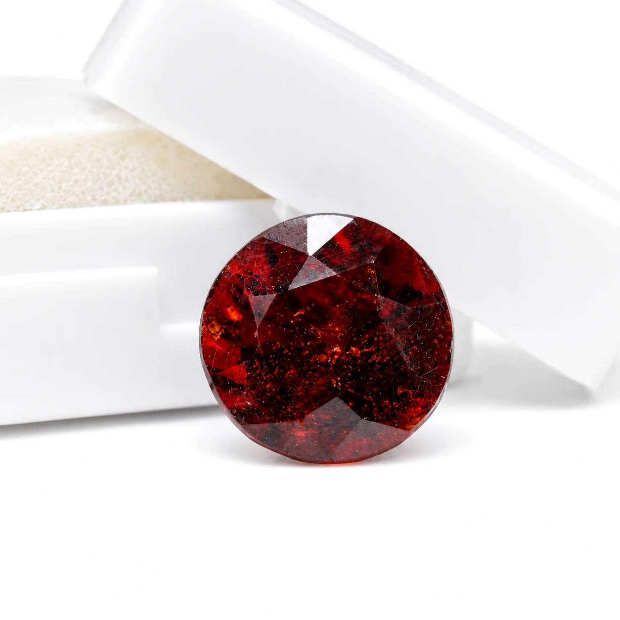 Garnet (Gomed) gemstone 9.60 ct primary