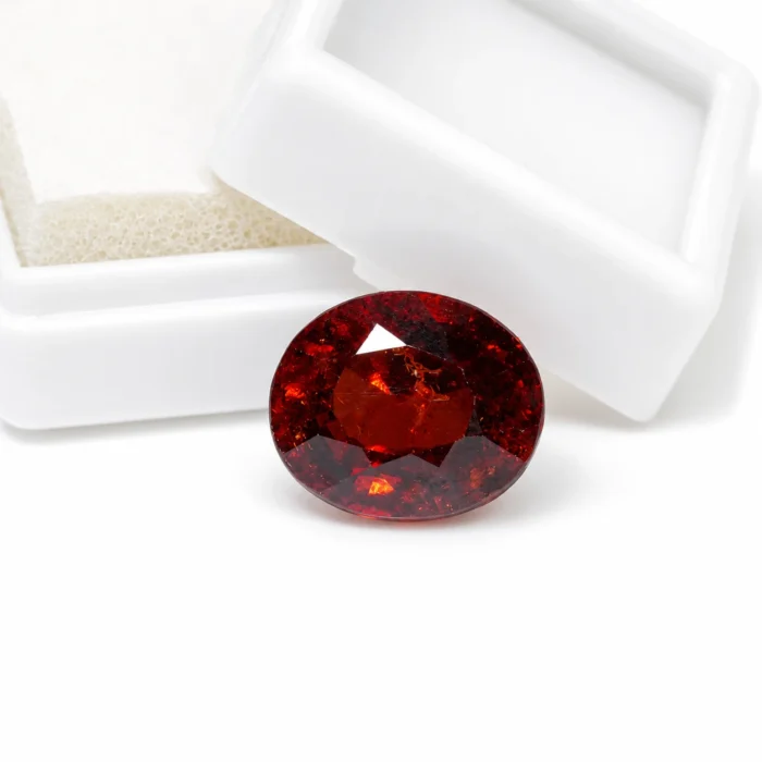 Natural Hessonite Garnet (Gomed)- 7.40 carat