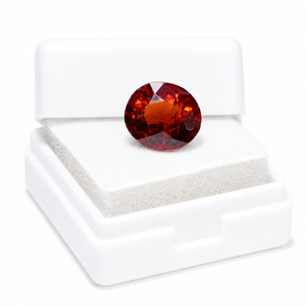 6.55 ct Garnet (Gomed) gemstone PRIMARY