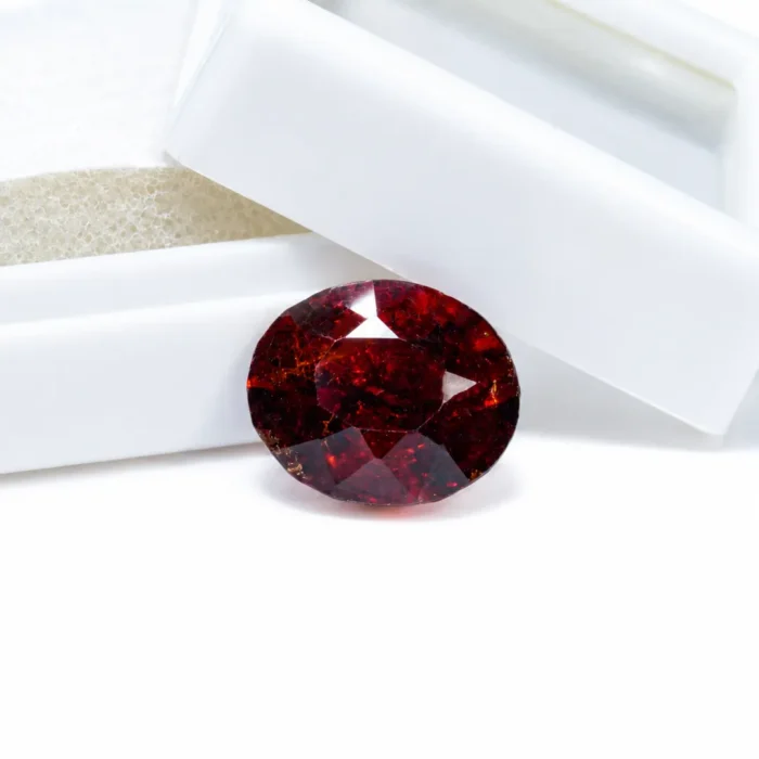 Natural Hessonite Garnet (Gomed) – 7.00 carat